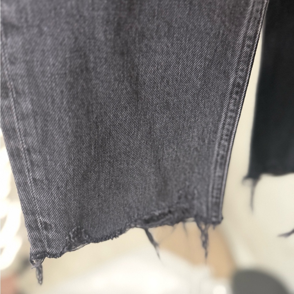 Agolde Riley Crop button down jeans - Picture 8 of 13